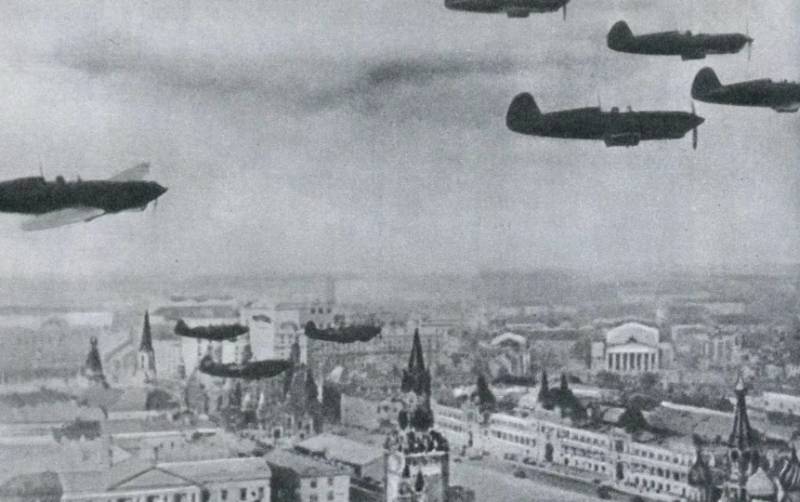 Defense of the sky over Moscow during the Great Patriotic War
