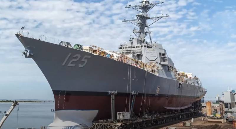 Заменят крейсера Ticonderoga: в США ведётся строительство эсминцев Arleigh Burke новой модификации Flight III