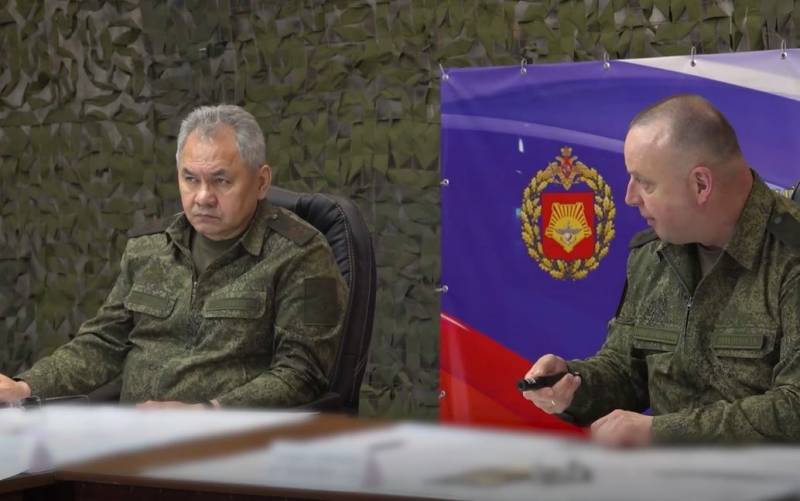 Глава Минобороны Сергей Шойгу посетил передовой штаб группировки войск «Восток» на Запорожском направлении