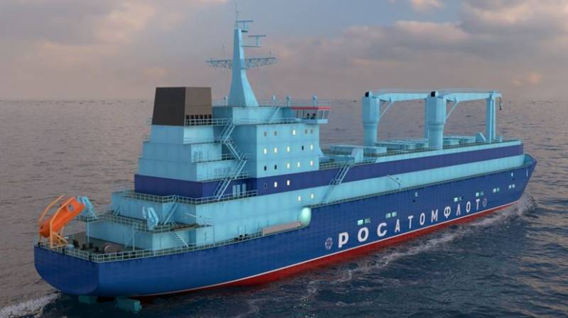 Baltiysky Zavod received a contract for the construction of a multifunctional nuclear service vessel of project 22770