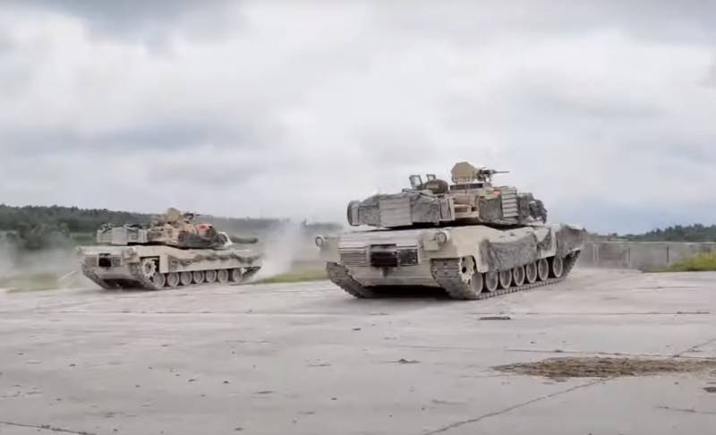 Первая группа военных ВСУ начала обучаться управлению американскими танками Abrams на территории ФРГ