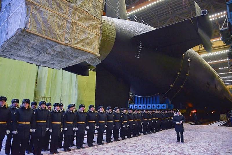 Вторая серийная АПЛ проекта 885М «Красноярск» для ВМФ РФ может заступить на боевое дежурство позже запланированного срока