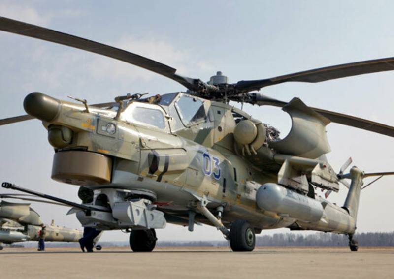 Минобороны РФ: Вертолет Ми-28 ВС РФ упал в Крыму