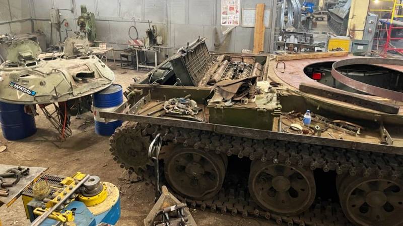 Украинские волонтёры намерены создать новую тяжёлую БМП для ВСУ на базе советского танка Т-62
