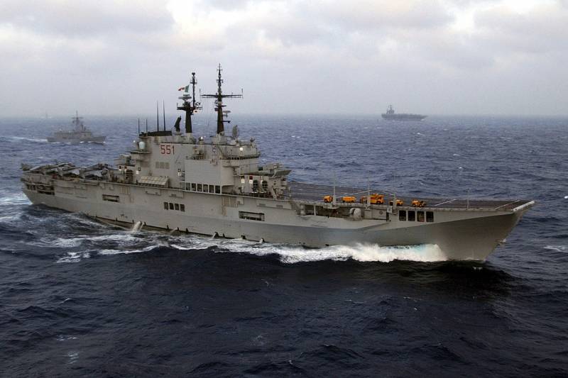 ВМС Италии развернули рекордное количество кораблей за пределами Средиземного моря