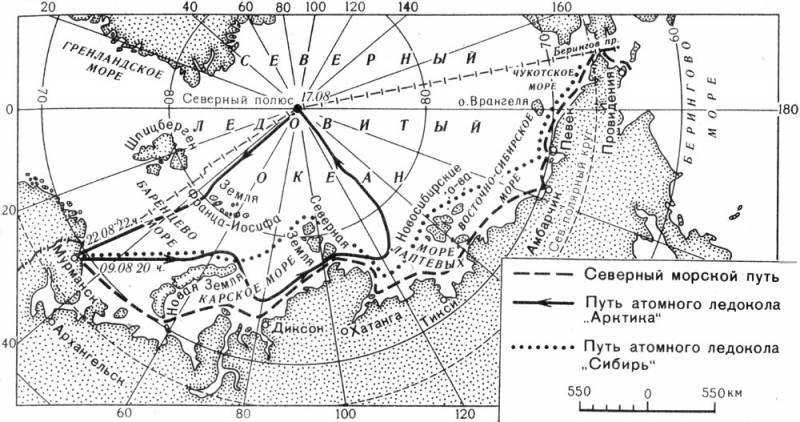 Одиссея вспомогательного крейсера «Комет» по Северному морскому пути