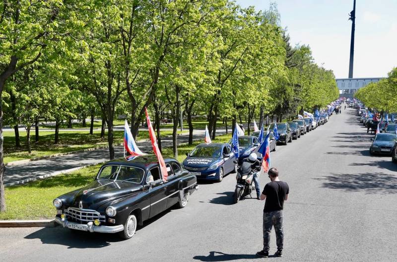 Организация «Офицеры России» провела автопробег «Дорогами Памяти» в честь годовщины Великой Победы