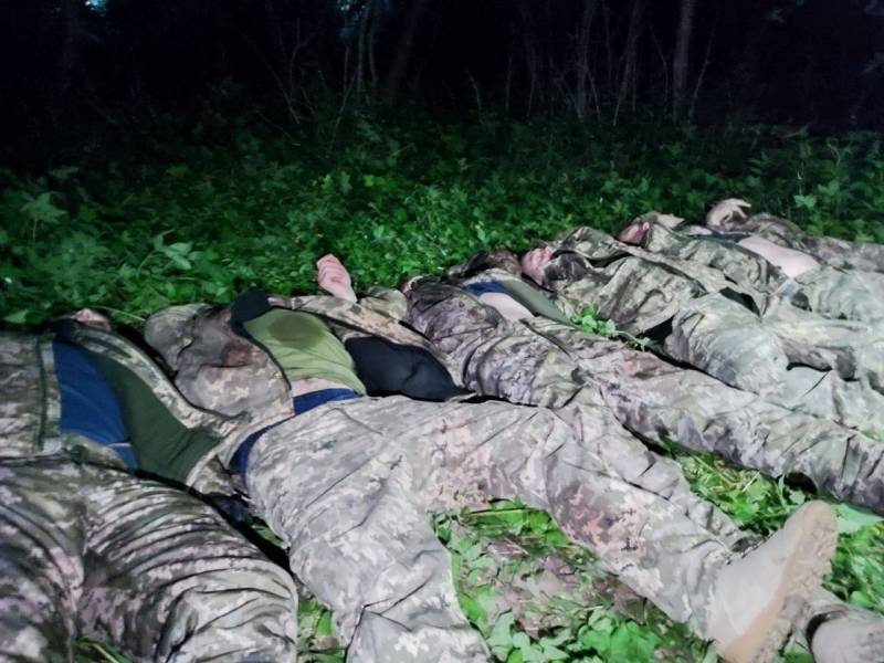 Появилась видеофиксация боевиков ВСУ, ликвидированных в Белгородской области