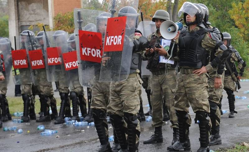 Serbian protests also began in the southern regions of Kosovo