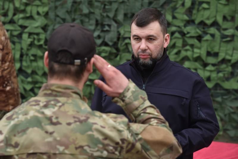 Acting head of the DPR: the liberation of Maryinka in the foreseeable future is a task of strategic importance