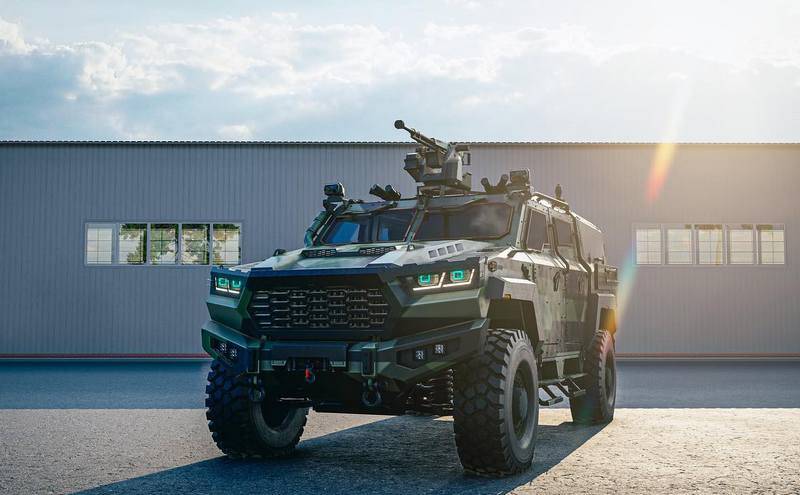 На Украине приступили к разработке нового лёгкого бронеавтомобиля класса MRAP для ВСУ