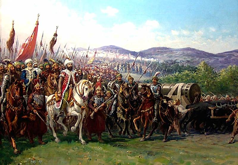 Как турки штурмовали Константинополь