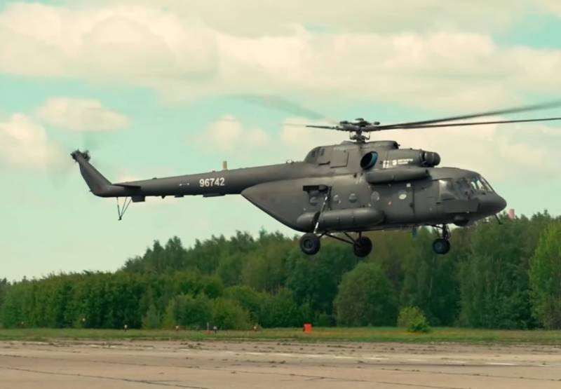 הצבא האוקראיני בדק מסוקי Mi-17 "אפגניים".