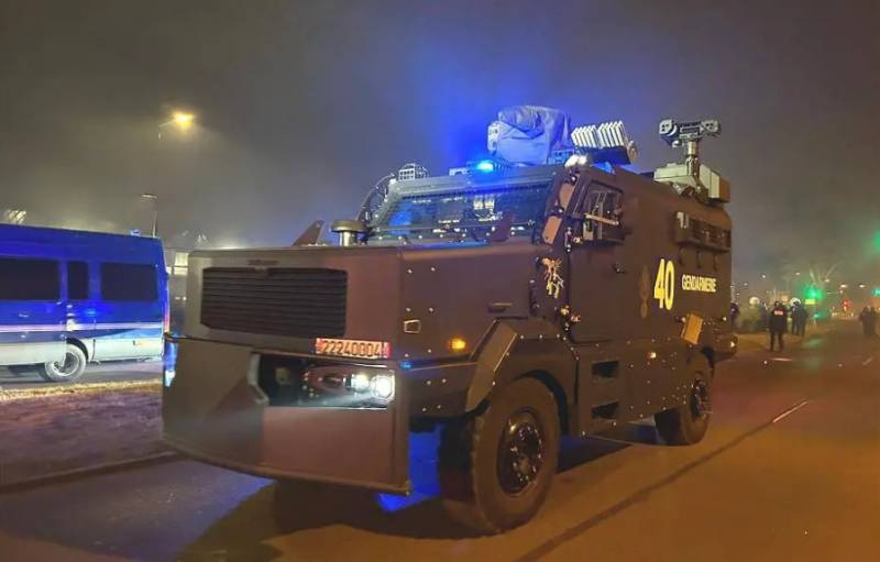 New Centaure armored vehicles spotted on French streets amid pogroms