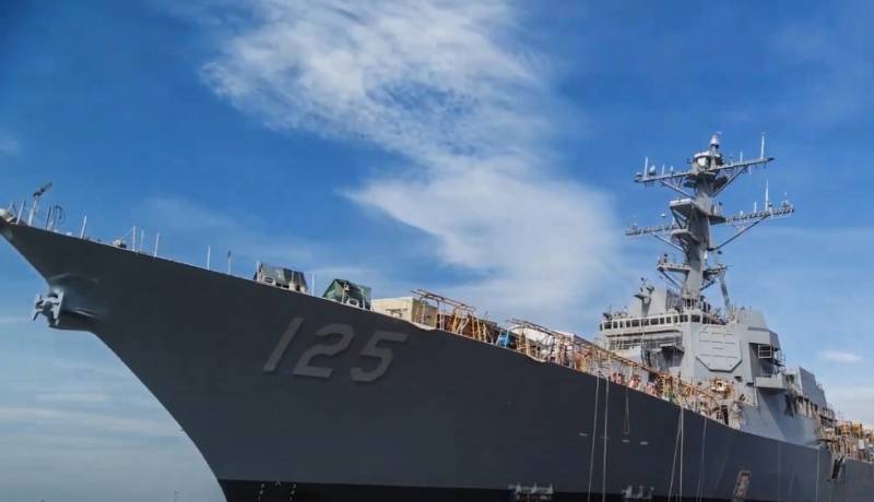 ВМС США получили первый эсминец Arleigh Burke проекта Flight III