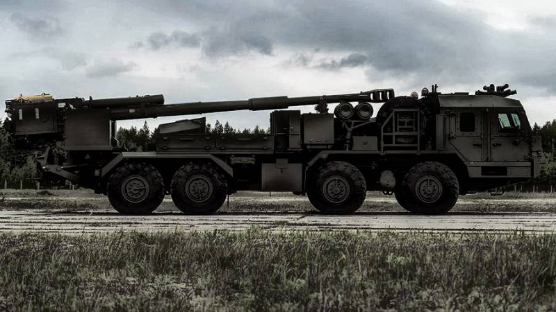 Mobility and cross-country ability: combine the advantages of wheeled and tracked self-propelled artillery mounts (ACS)