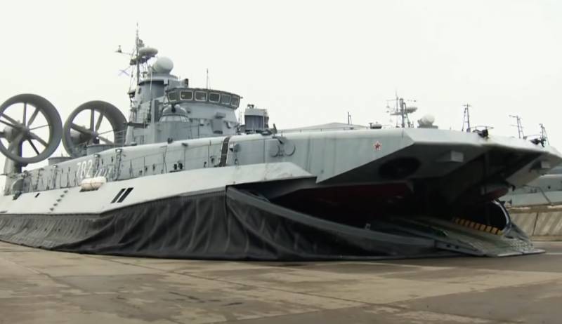 La flota china se repone con un nuevo aerodeslizador anfibio del proyecto soviético "Zubr"