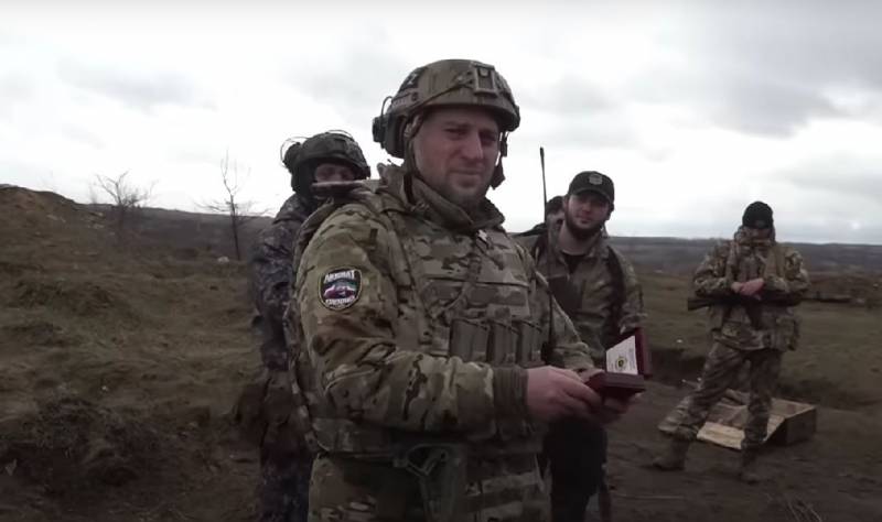 Jefe interino de la LPR: las fuerzas especiales de Akhmat en la dirección de Artemovsky capturaron a 13 militantes de las Fuerzas Armadas de Ucrania