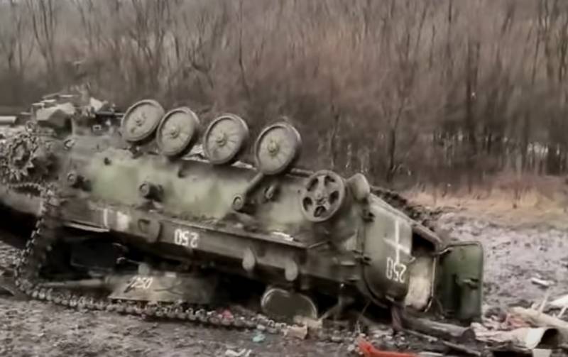 Amerikkalainen lehdistö: "Taistelun jälkeen Ukrainan asevoimien reserviprikaati menetti nopeasti useita tankkeja"
