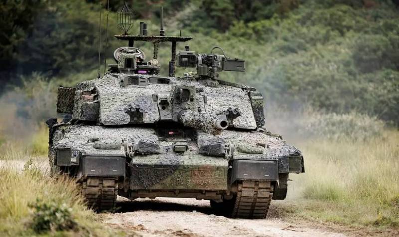 Британская армия показала танк городского боя Challenger 2 TES Megatron