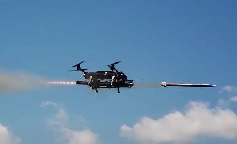 Perusahaan Yunani sukses nguji UAV kanggo ngluncurake misil HYDRA 70