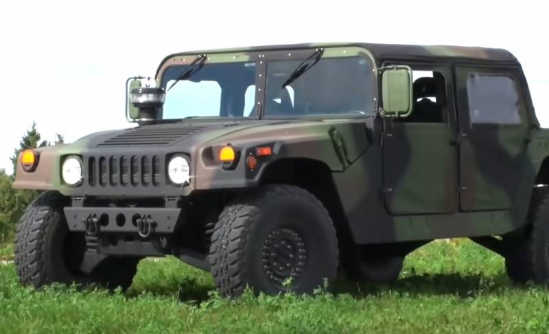 Serbia received a batch of HMMWV armored vehicles purchased from the USA