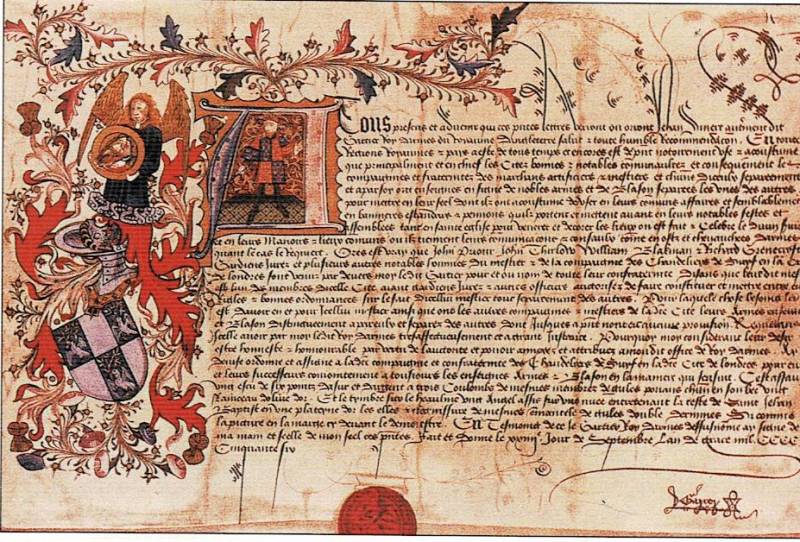Espada Cruzadas Medieval con Himno de Humildad — Armaduras Medievales