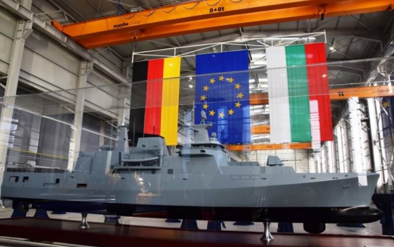 На верфи в Варне заложили второй многоцелевой патрульный корабль типа MMVP для ВМС Болгарии