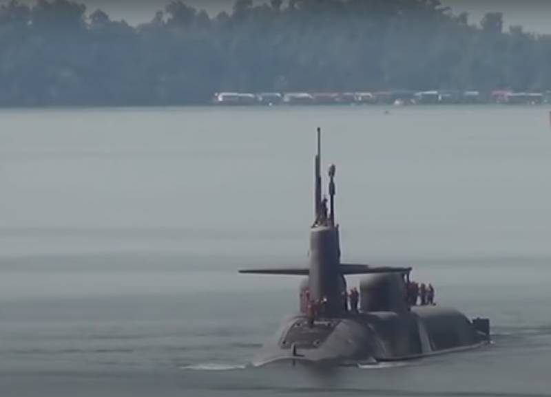 欧米報道：米海軍原子力潜水艦、ほぼ40年ぶりに韓国に到着