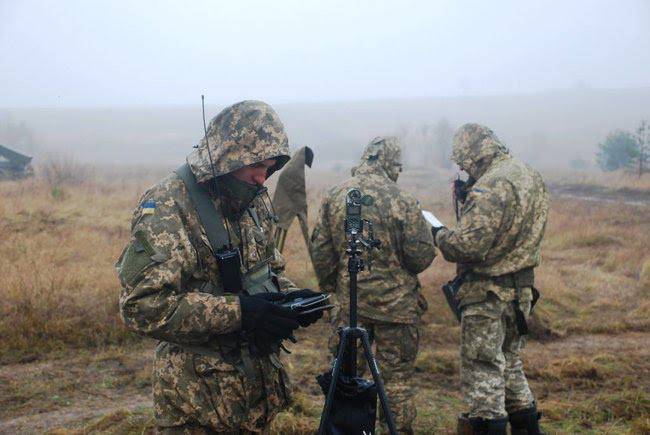 Artillery control tablet "Krapiva" (Ukraine)