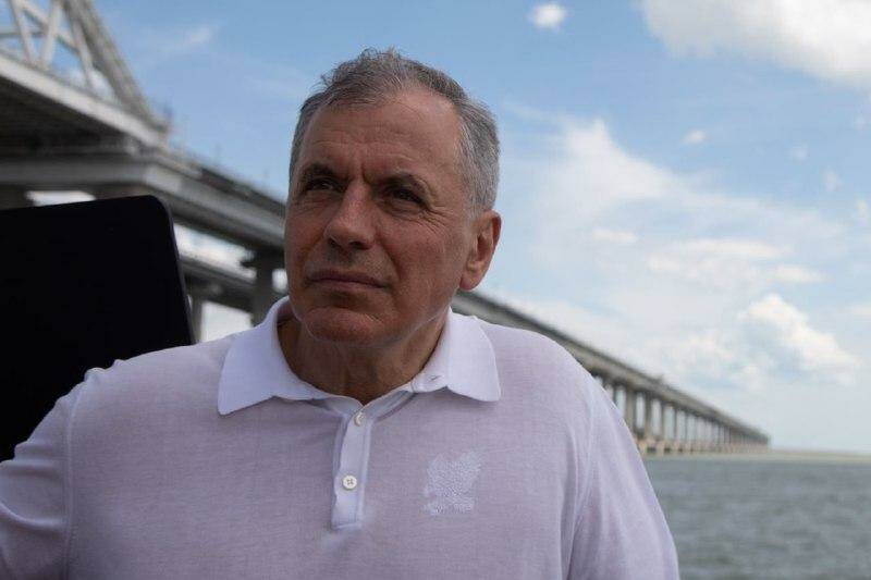 “We are not isolated”: the Speaker of the Crimean Parliament reported on the condition of the railway track of the Crimean Bridge