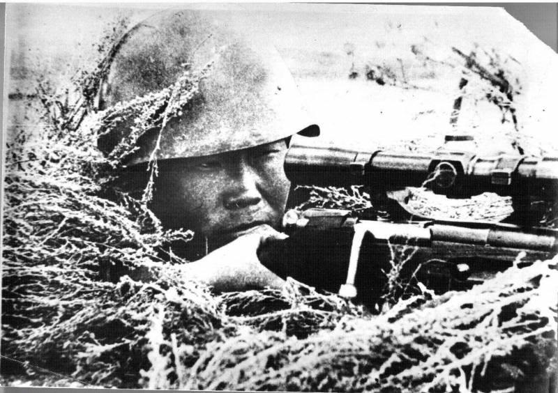 The Stalingrad feat saka sniper Nanai Maxim Passar