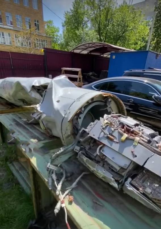 "חוקרים" אוקראינים: בקייב, לאחר תקיפות רוסיות, נמצאו בקייב שברי טילי Kh-55, שסופקו על ידי אוקראינה בשנות ה-90 כתשלום עבור גז.