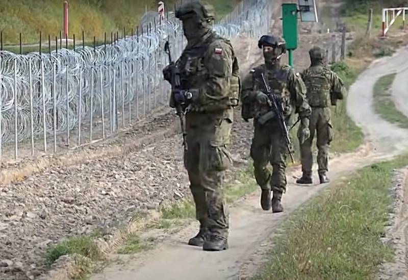 Польские военные потеряли взрыватель от ракеты во время патрулирования границы