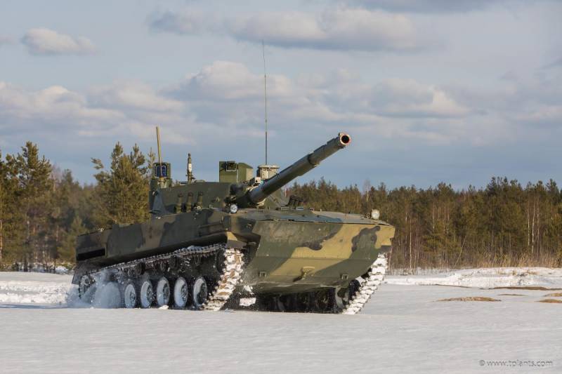 Rostec集团宣布开始批量生产Sprut-SDM1浮动履带式自行火炮