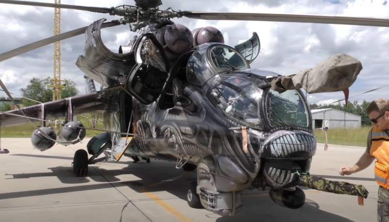 "Mi-24:stä on tullut menneisyyden jäänne": Tšekin lehdistö väittää Neuvostoliiton helikopterin "epätyypillisen potentiaalin"