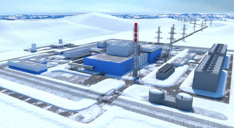 क्रास्नोयार्स्क क्षेत्र में वे 2035 तक पहला छोटा परमाणु ऊर्जा संयंत्र बनाना चाहते हैं