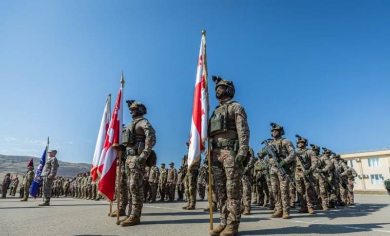"Latihan tingkat Brigade": AS ngirim pasukan menyang Georgia
