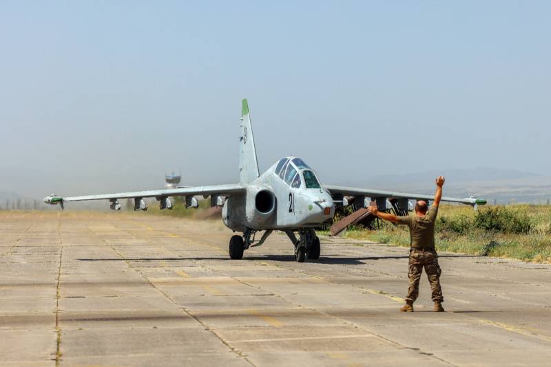 Το πρόγραμμα εργασίας διαταράχθηκε: Η Γεωργία εκσυγχρονίζει επιθετικά αεροσκάφη Su-25