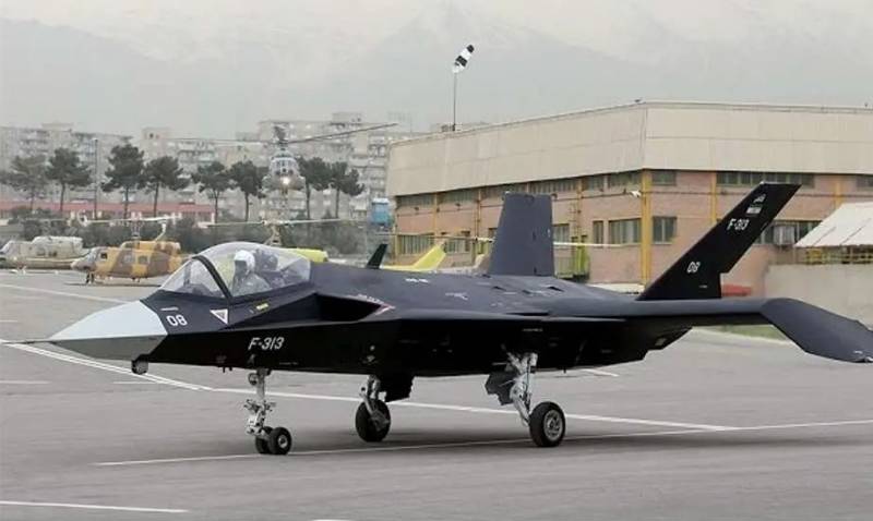 L'Iran a développé une nouvelle version sans pilote du chasseur furtif Qaher-313