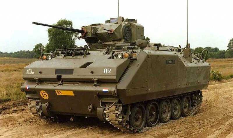 تم رصد مركبة BMP YPR-765 PRI الهولندية وهي في الخدمة مع القوات المسلحة الأوكرانية