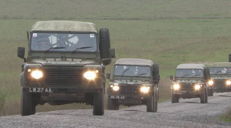 Aplikasi kanggo sewu mobil: tentara Inggris arep ngganti SUV Land Rover