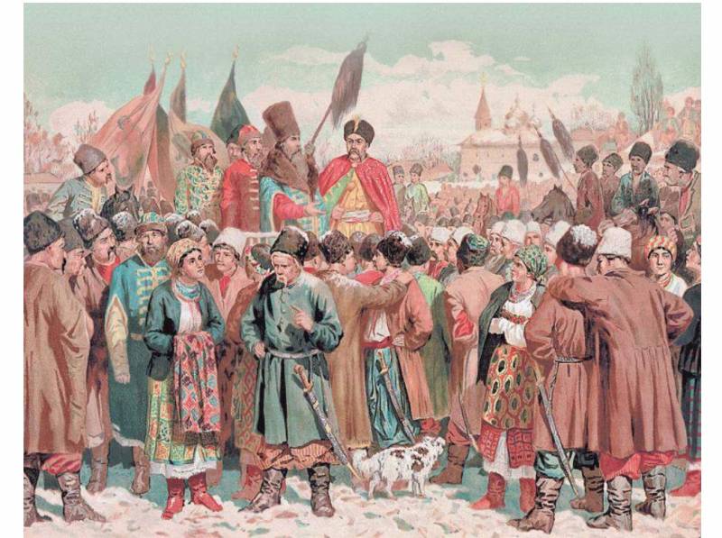 Espada noble en la lucha por la herencia rusa antigua.