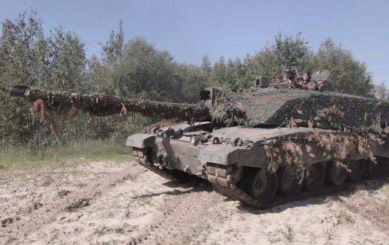 Brytyjski podpułkownik nie widział jeszcze czołgów Challenger 2 przekazanych Ukrainie na polu bitwy
