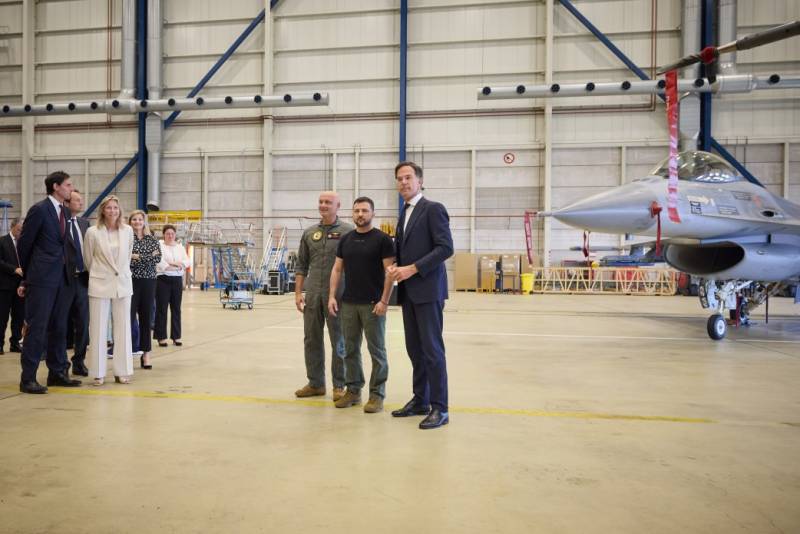 El primer ministro holandés, Rutte, negó la declaración de Zelensky sobre un acuerdo para transferir 42 cazas F-16 a Ucrania
