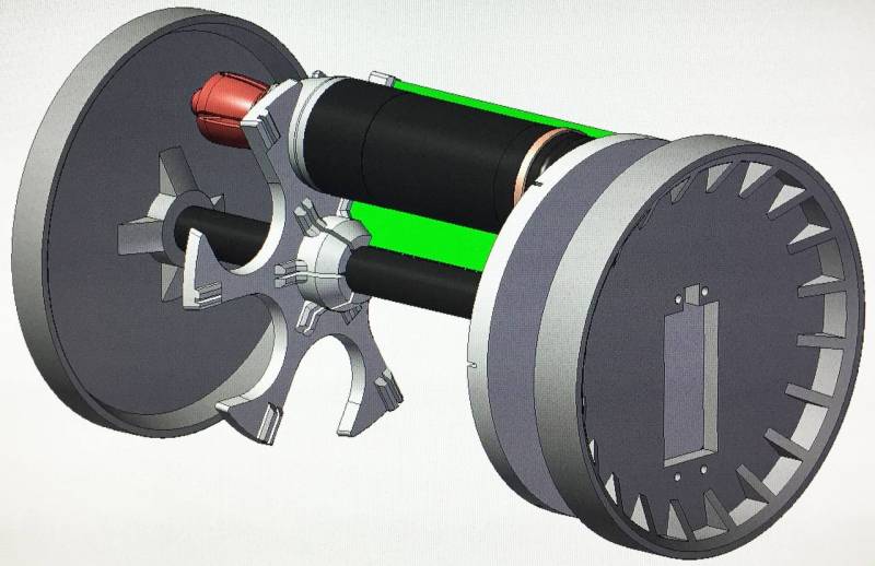 Sistema revolver per far cadere munizioni per UAV da KBP-71