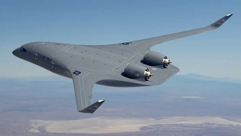 ABD Hava Kuvvetleri BWB uçağının gelişimini başlattı