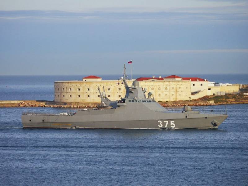 Корабли Черноморского флота пресекли попытку Украины атаковать следовавшие в сторону пролива Босфор российские гражданские суда