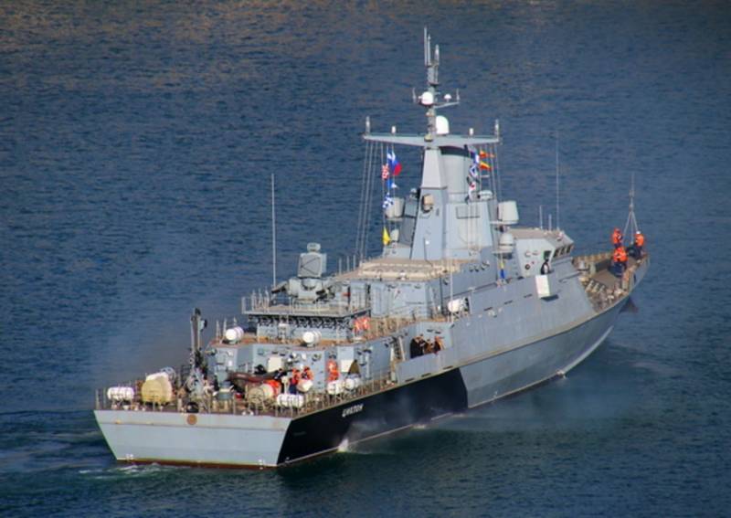 Командование ВСУ сообщило, что Черноморский флот впервые вывел в море свой новый корабль Циклон с ракетами Калибр