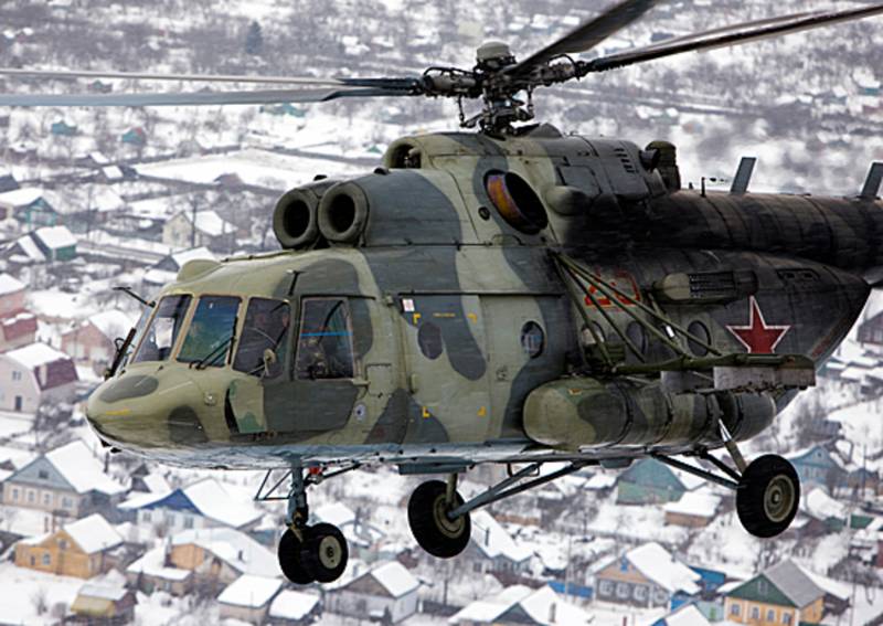 西方媒体报道乌克兰如何俘获俄罗斯联邦武装部队的 Mi-8AMTSh 战斗直升机